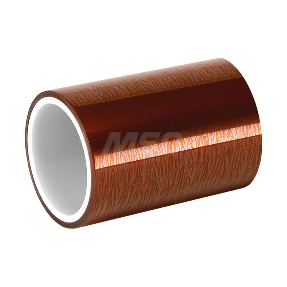 Polyimide Film Tape: 4″ Wide, 36 yd Long, 3 mil Thick 30 Lb/In Tensile Strength, Acrylic Adhesive, 311 ° F