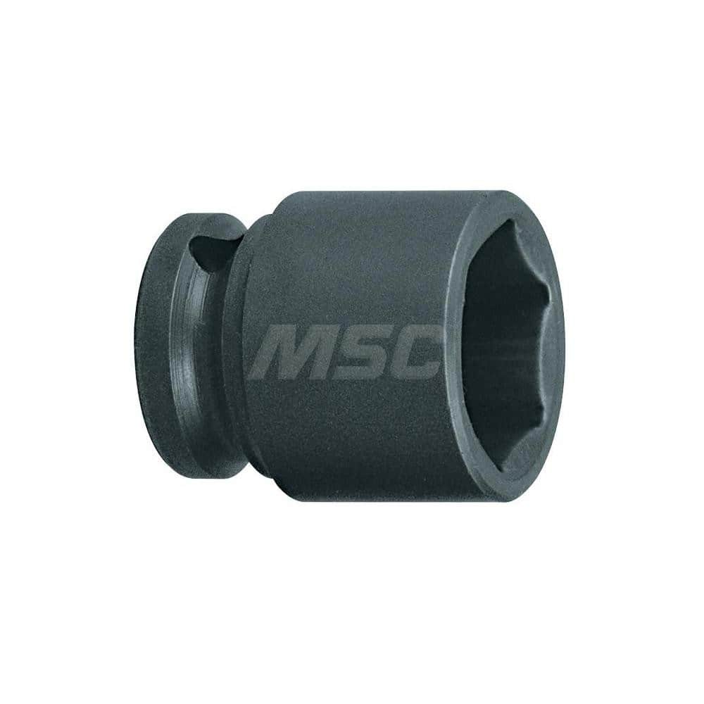 Impact Socket: 1/2″ Drive 6-Point, 38 mm OAL