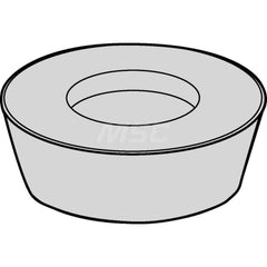 Milling Insert:  RDHX1003M0SGN,  KCKP10,  Solid Carbide N/A Finish,