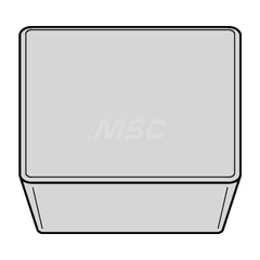 Milling Insert:  SPGN120440,  KCK20B,  Solid Carbide N/A Finish,  0.5000″ OAW