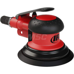 Air Orbital Sander: Round, 6″ Pad, 1,200 OPM 17.5 CFM, 90 psi, Hook & Loop Backing Pad