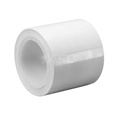 Film Tape: 1″ Wide, 36 yd Long, 9 mil Thick, White Polypropylene Film, Silicone Adhesive, 22 lb/in Tensile Strength