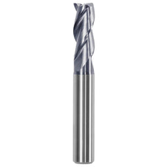 Square End Mills; Number Of Flutes: 3; End Mill Material: Solid Carbide; End Type: Single; Centercutting: Yes; Chipbreaker: No; Extended Reach: Yes; Shank Type: Safe-Lock; Flute Type: Helical