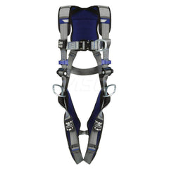 Fall Protection Harnesses: 420 Lb, Vest Style, Size Medium, For Climbing & Positioning, Back Front & Hips Quick-Connect Leg Strap, Quick-Connect Chest Strap