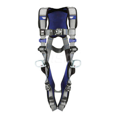 Fall Protection Harnesses: 420 Lb, Vest Style, Size Large, For Positioning, Back & Hips Quick-Connect Leg Strap, Quick-Connect Chest Strap