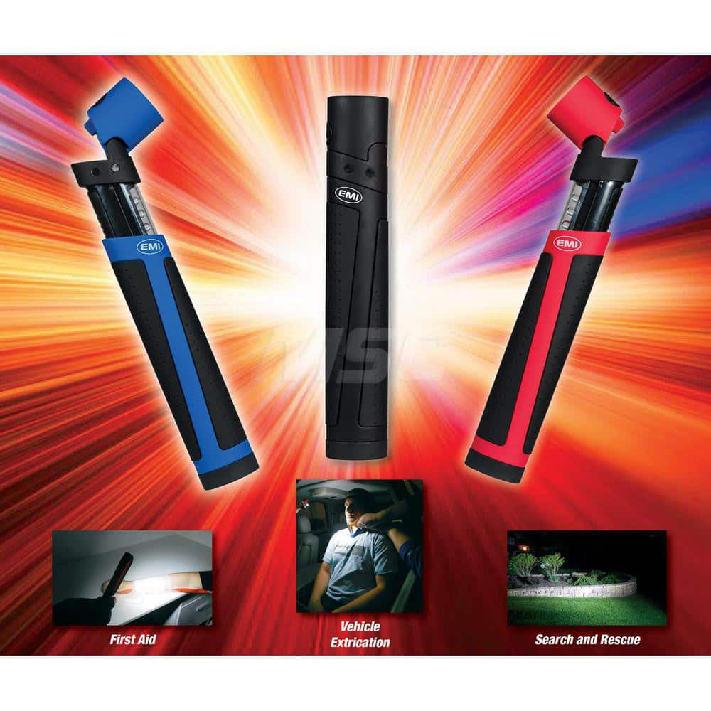 Flashlights; Bulb Type: LED; Type: Hand held flashlight; Maximum Light Output (Lumens): 160; Batteries Included: Yes; Body Type: Polymer Resin; Battery Size: AAA; Body Color: Black; Rechargeable: No; Number Of Batteries: 3; Number Of Leds: 10; Maximum Run