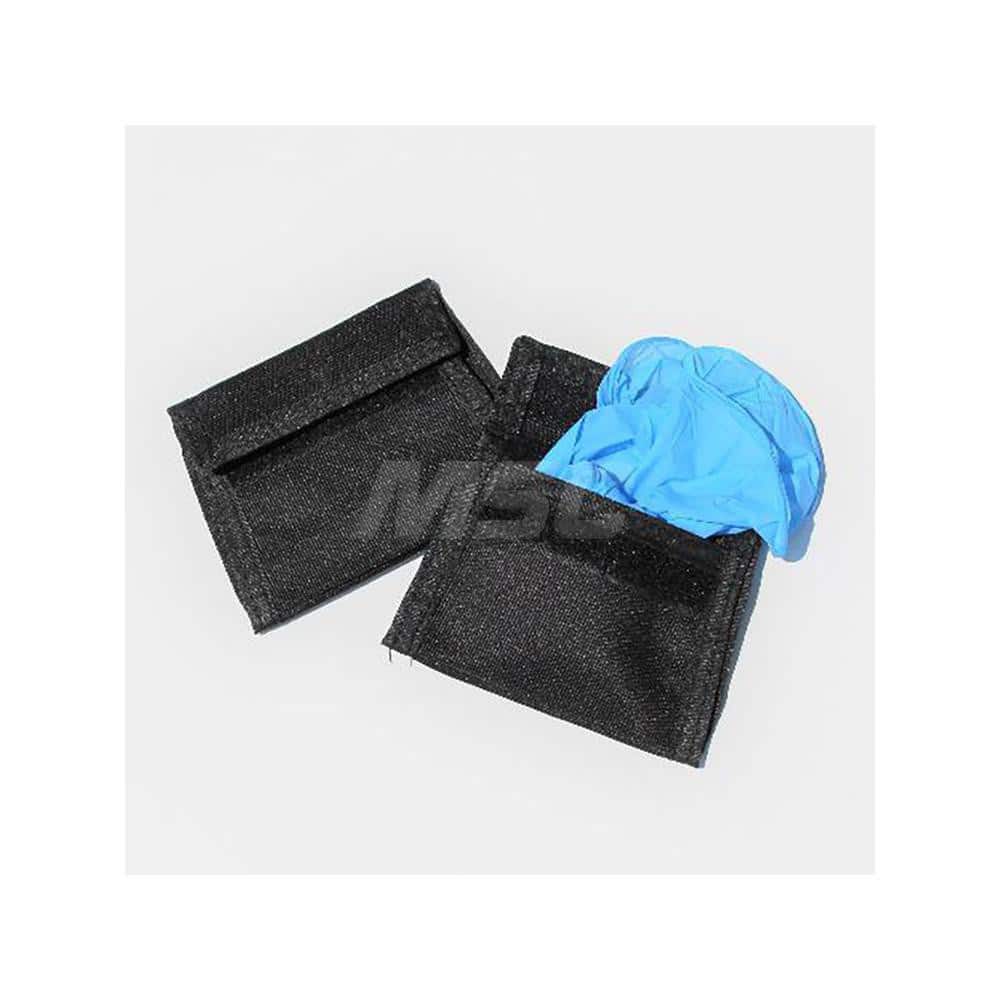 Glove & Hand Accessories; Product Type: Glove Case; Length (cm): 4.00; Length (Inch): 4.00; Hand Type: Left and Right; For Maximum Glove Length: 9 in; Material: Nylon; Dielectric: No; Color: Black; Belt Clip: Yes; Overall Height: .75 in; Overall Length: 4