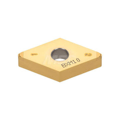 Turning Insert:  2QP-DNGM433HP BXA20,  Polycrystalline Cubic Boron Nitride Coated Finish,  Neutral,  1/2″ Inscribed Circle,  0.0470″ Corner Radius,  55.0 &deg N/A Diamond,  Series  DNGM