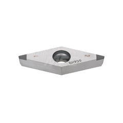 Turning Insert:  2QP-VCMW331 BX360,  Polycrystalline Cubic Boron Nitride Uncoated Finish,  Neutral,  3/8″ Inscribed Circle,  0.0160″ Corner Radius,  35.0 &deg N/A Diamond,  Series  VCMW