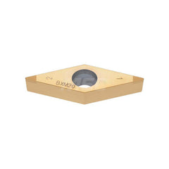 Turning Insert:  2QP-VBMW221 BX930,  Polycrystalline Cubic Boron Nitride Uncoated Finish,  Neutral,  1/4″ Inscribed Circle,  0.0160″ Corner Radius,  35.0 &deg N/A Diamond,  Series  VBMW