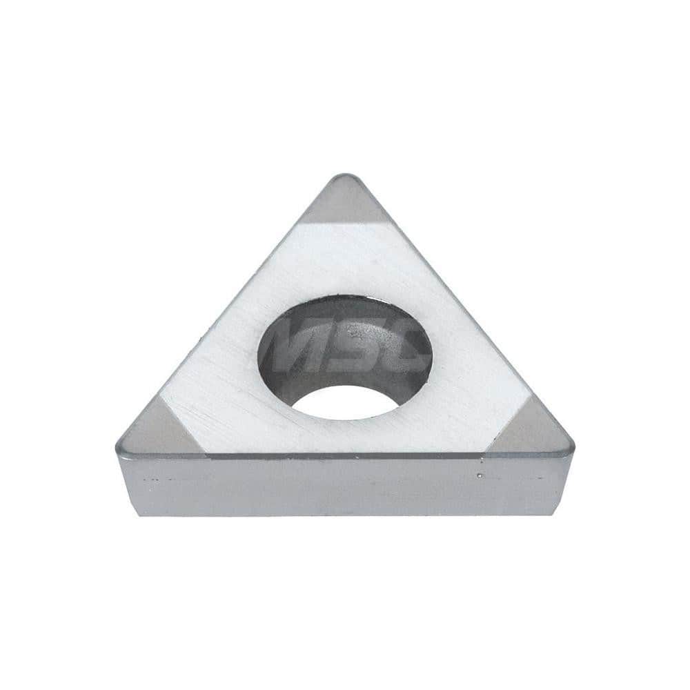 Turning Insert:  3QP-TCGW731 BXA20,  Polycrystalline Cubic Boron Nitride Coated Finish,  Neutral,  0.0160″ Corner Radius,  60.0 &deg N/A Triangle,  Series  TCGW