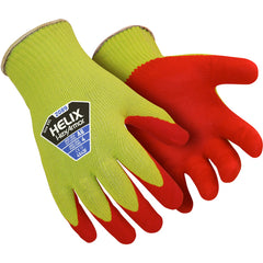 Helix Hi Vis with Foam Nitrile Palm Dip Size XL