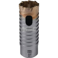 Rebar Cutter Drill Bits; Drill Bit Size (Inch): 1.375 in; Overall Length (Inch): 4.00; Shank Diameter (Inch): 1.0000; Flute Length (Inch): 0.125 in; Shank Type: SDS-Plus Shank; Drill Bit Material: Polycrystalline Diamond (PCD); Alloy Steel; Drill Bit Size