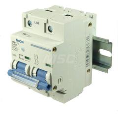 Circuit Breakers; Circuit Breaker Type: C60SP - Supplementary Protection; Milliamperage (mA): 63000; 63; Number of Poles: 2; Breaking Capacity: 10 kA; Tripping Mechanism: Thermal-Magnetic; Terminal Connection Type: Screw; Mounting Type: DIN Rail Mount; Vo