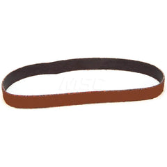 Abrasive Belt: 3/4″ Width, 18″ OAL, 36+ Grit, Ceramic Coated