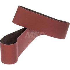 Abrasive Belt: 6″ Width, 264″ OAL, 60+ Grit, Ceramic Coated