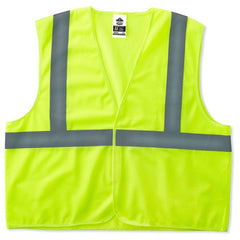 8205HL XS Lime Super Econ Mesh Vest Type R Class 2 - Benchmark Tooling