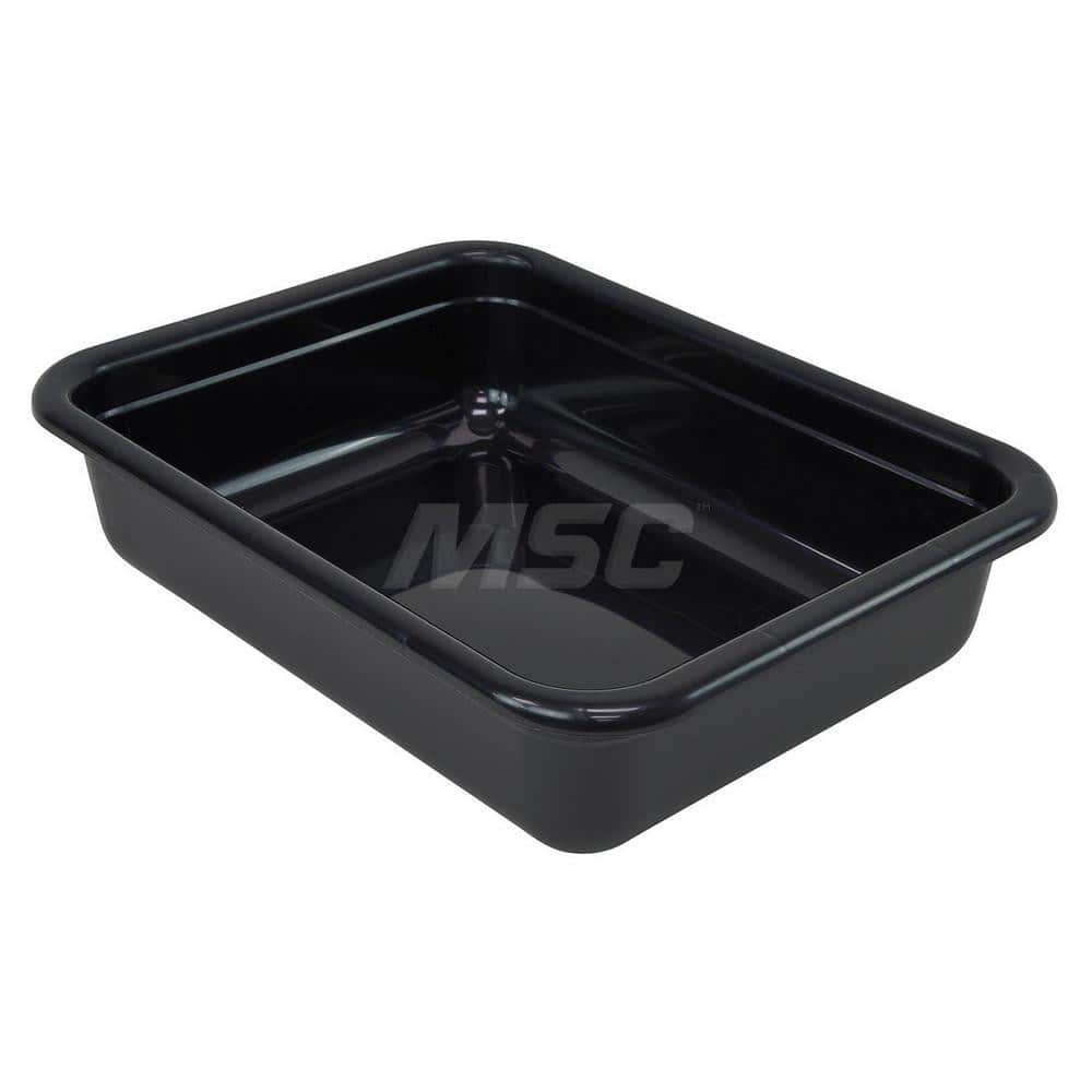 Cans, Pails & Tubs; Product Type: Tub; Volume Capacity Range: 0 - 9.5 gal; Body Material: Polypropylene; Volume Capacity: 9.5; Opening Type: Open Head; Color: Black; Product Type: Tub; Material: Polypropylene; Volume Capacity (Gal.): 9.5; Color: Black