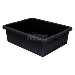 Cans, Pails & Tubs; Product Type: Tub; Volume Capacity Range: 0 - 1.6 gal; Body Material: Polypropylene; Volume Capacity: 1.6; Opening Type: Open Head; Color: Black; Product Type: Tub; Material: Polypropylene; Volume Capacity (Gal.): 1.6; Color: Black