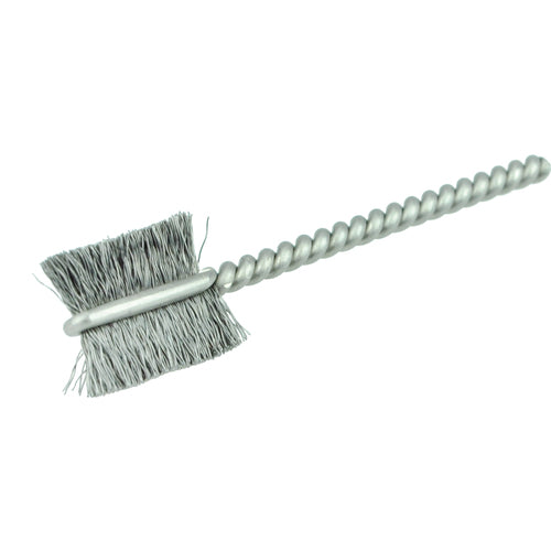 7/16″ Power Tube Brush, .003″ Steel Wire Fill, 9/16″ Brush Length - Benchmark Tooling