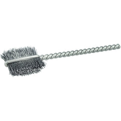 1/2″ Power Tube Brush, .003″ Steel Wire Fill, 9/16″ Brush Length - Benchmark Tooling