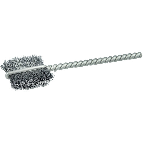 1/2″ Power Tube Brush, .005″ Steel Wire Fill, 9/16″ Brush Length - Benchmark Tooling