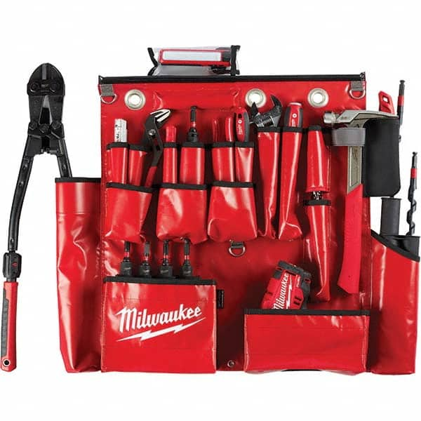 Milwaukee Tool - Tool Aprons & Tool Belts Tool Type: Apron Minimum Waist Size: 25 - Benchmark Tooling