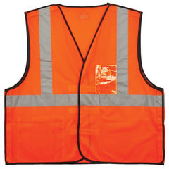 8216BA S/M Orange Breakaway Mesh Vest Type R Class 2 W/Id Holder - Benchmark Tooling