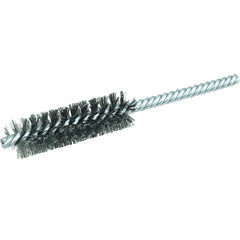 3/4″ Power Tube Brush, .0104″ Steel Wire Fill, 2-1/2″ Brush Length - Benchmark Tooling