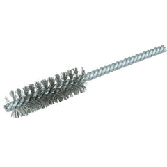 5/8″ Power Tube Brush, .005″ Stainless Steel Wire Fill, 2″ Brush Length - Benchmark Tooling