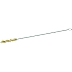 1/4″ Hand Tube Brush-0.005″ Brass, 1 1/2 Brush Length - Non-Sparking Wire Wheel - Benchmark Tooling