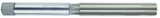 1/2 Dia-HSS-Straight Shank/Straight Flute Hand Reamer - Benchmark Tooling