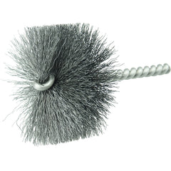 2-1/4″ Diameter - Steel Wire Tube Brush - Benchmark Tooling