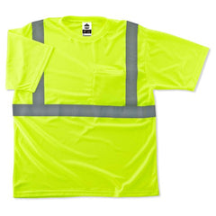 8289 Glowear Econo T-Shirt Lime 2X Lrg - Benchmark Tooling
