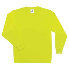 8091 3 XL Lime Long Sleeve T-Shirt Non-Cert - Benchmark Tooling