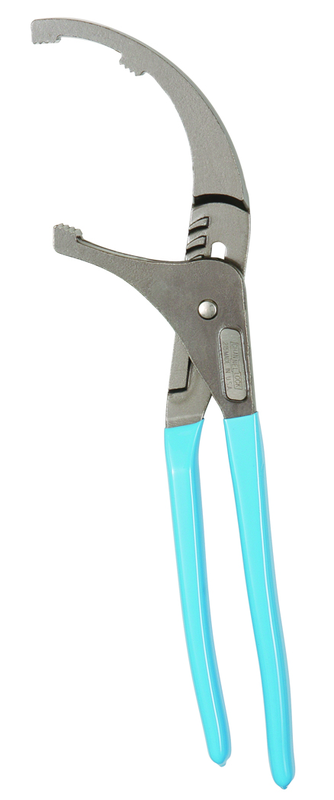 15-1/2" Oil Filter PVC Plier - 5-1/2" Maximum Jaw Capacity - Benchmark Tooling