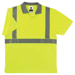 8295 L Lime Polo Shirt Type R Class 2 - Benchmark Tooling