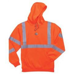 8393 S ORANGE HOODED SWEATSHIRT - Benchmark Tooling