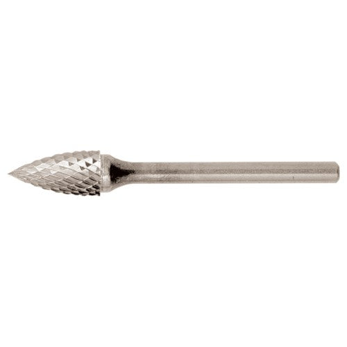 SG-1 Double Cut Solid Carbide Bur-Pointed Tree Shape