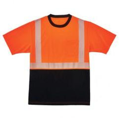 8280BK 5XL ORG/BLK PERF T-SHIRT - Benchmark Tooling