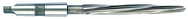 1-1/8 Dia-HSS-3MT Taper Shank Left Hand Spiral/Right Hand Cut Bridge Reamer - Benchmark Tooling