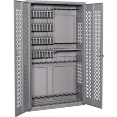 Gun Cabinets & Accessories; Type: Weapon Rack; Width (Inch): 42; Depth (Inch): 15; Height (Inch): 72; Type of Weapon Accomodated: M16; M4; M9; Gun Capacity: 18; Color: Stealth; Battleship Gray; Desert Sand