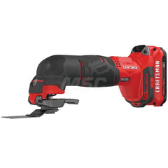 Rotary & Multi-Tools; Product Type: Oscillating Tool Kit; Batteries Included: Yes; Oscillation Per Minute: 18000; Battery Chemistry: Lithium-ion; Voltage: 20.00; For Use With: 80 Grit Sandpaper; Wood Blade; Bi-Metal Blade; Scraper; Sanding Platen; 240 Gri