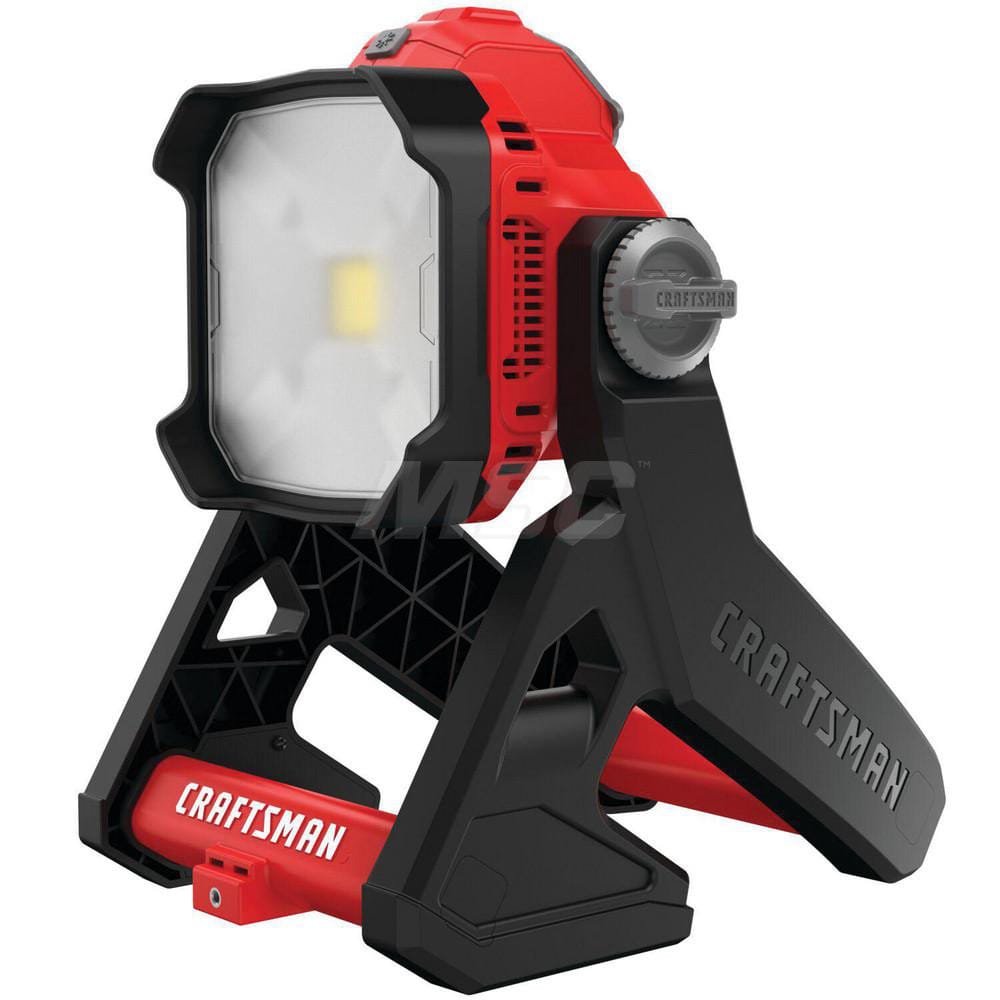 Cordless Work Light: 20V, 1,825 Lumens 10 hr Run Time