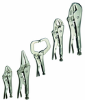 5 Piece - Assorted Jaw Locking Plier Set - Benchmark Tooling