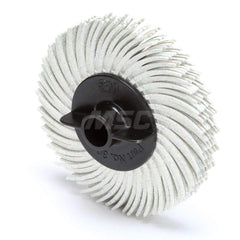 Radial Bristle Brushes; Outside Diameter (Inch): 2 in; Abrasive Material: Ceramic; Grit: 120; Brush Thickness (Inch): 0.375