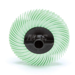 Radial Bristle Brushes; Outside Diameter (Inch): 2 in; Abrasive Material: Ceramic; Grade: 1; Brush Thickness (Inch): 0.375