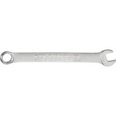 Combination Wrench: Steel, Polished Chrome-Plated