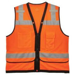 8253HDZ 2/3XL ORANGE HD MESH VEST - Benchmark Tooling