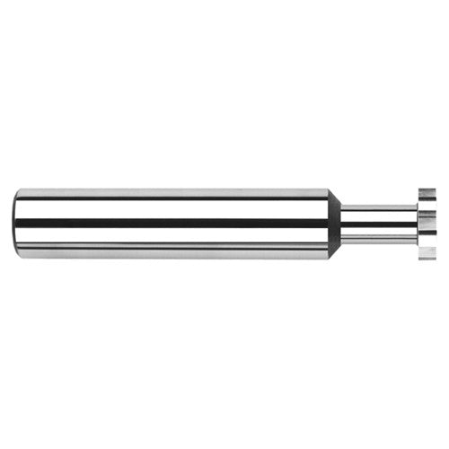 1.0000″ (1″) Cutter Diameter × 0.2090″ Width Carbide Retaining Ring Keyseat Cutter, 12 Flutes - Exact Industrial Supply